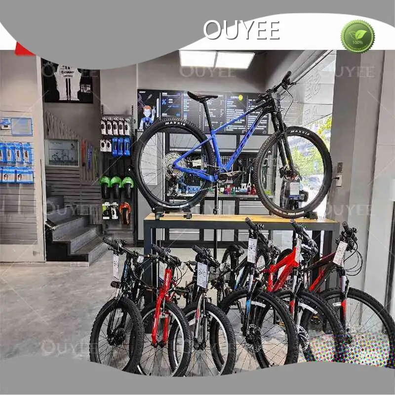 Sport Bike Display Furniture Bike Shop Wall Cabinet Cycling Store 1