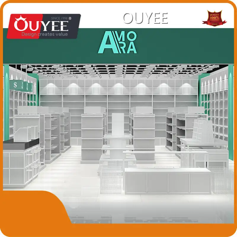 Supermarket Display Shelves Rack Counter Advertising Shop Shelving 1