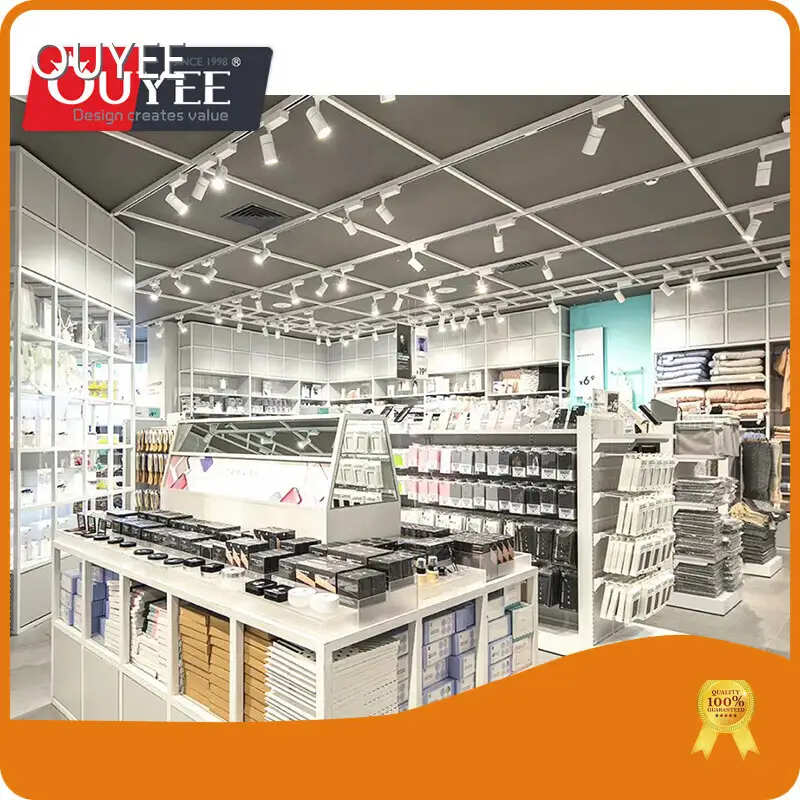 Black Wooden Gondola Shelving for Supermarkets - Commercial Racks 1