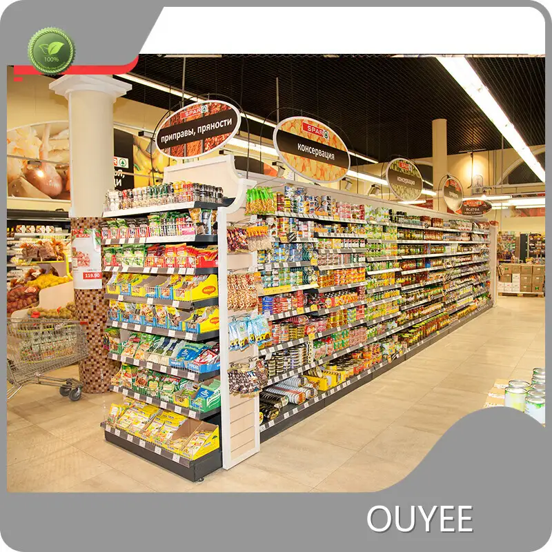 Convenience Store Shelving Gondola Rack Supermarket Display Shelf 1
