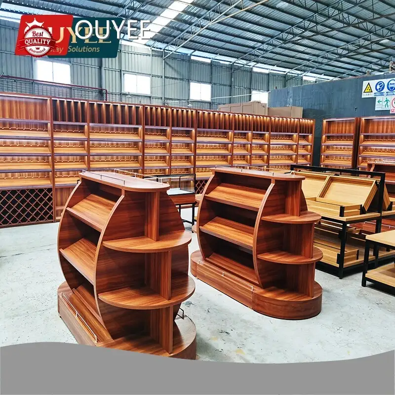 Metal Floor Wine Bottle Display Rack for Supermarket POS 1