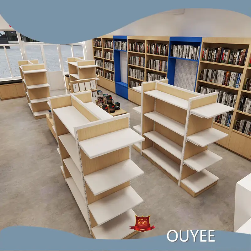 Book Shop Metal Display Rack Library Showcase School Store Fixture 1