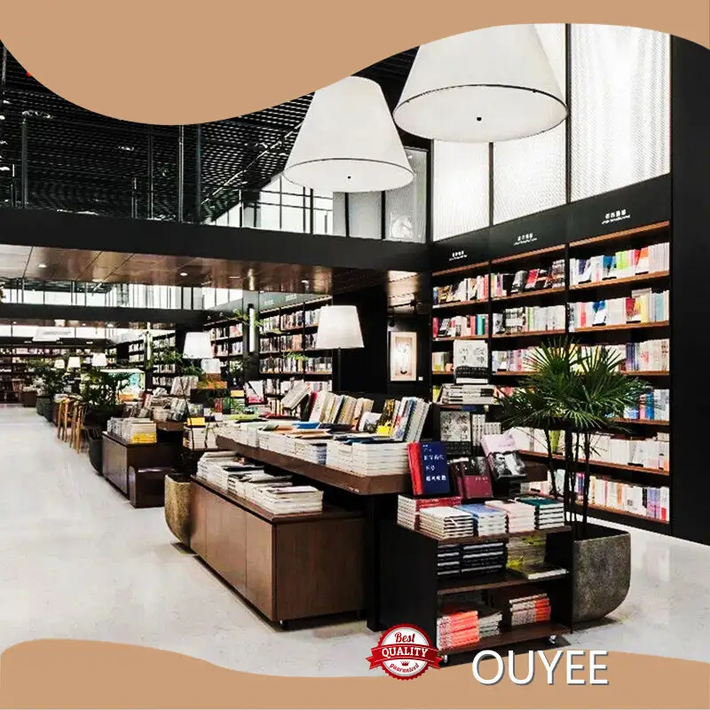 Bookstore Display Cabinets, Wooden Book Stands & Library Shelves 1