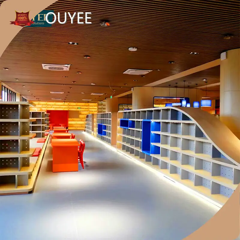 Bookstore Display Shelves Wall-Mounted Open Book Showcase 1