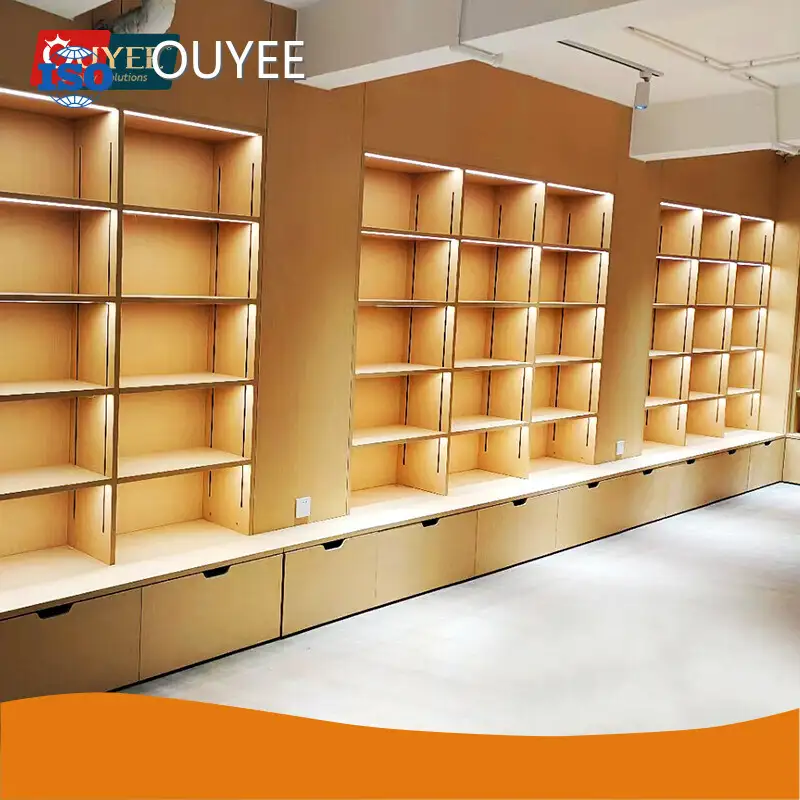 Factory Custom Retail Shop and Bookstore Display Shelves Bookcase 1