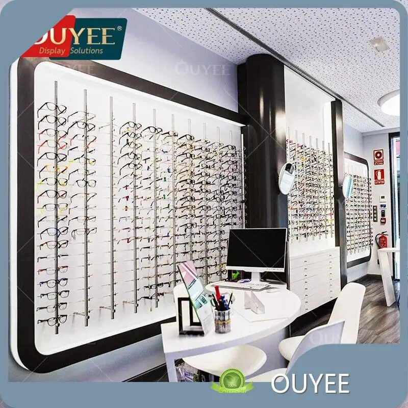 Lockable Optical Display Rods Sunglasses & Glasses Showcase for Retail 1