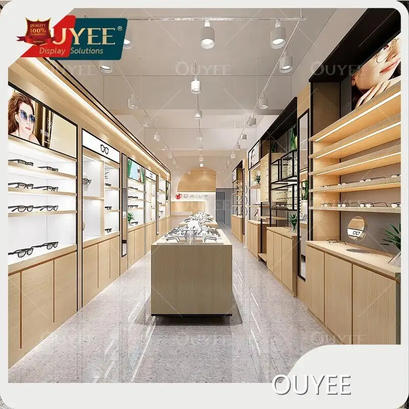 Custom Optical Store Furniture - Glasses & Sunglasses Display Shelves 1