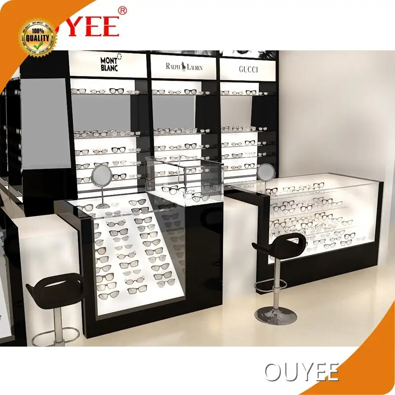 Optical Shop Eyeglasses Glass Display Cabinets & Counter for Retail 1