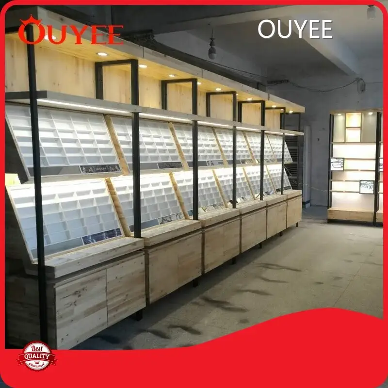 Wholesale Wooden Sunglasses Display Wall Fixtures for Optical Stores 1
