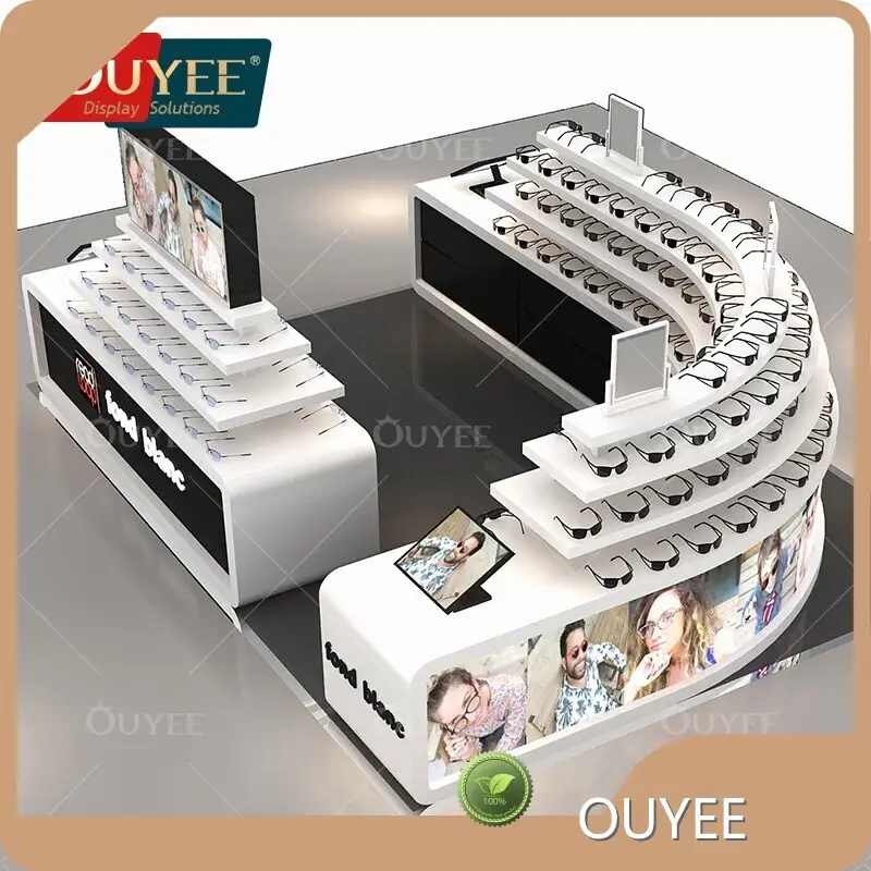 Eyewear Display Cabinet Eyeglass Kiosk Optical Shop Furniture 1