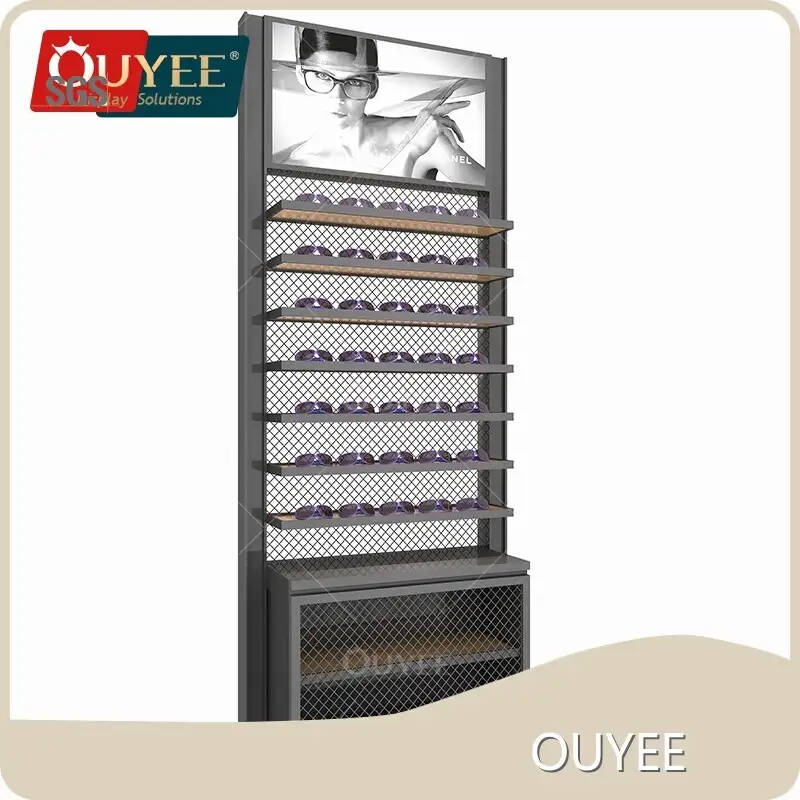 International Eyewear Display - Countertop & Wall-Mounted w/ Mirror 1