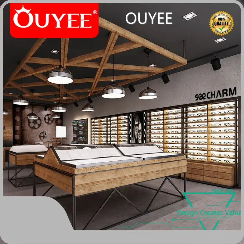 Custom Commercial Optical Store & Mini Market 3D Max Interior Design 1
