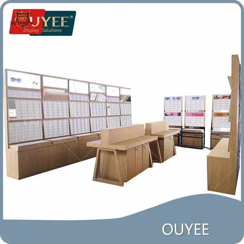 Factory Optical Showcase Cabinets - Glasses Shop Fixtures, Custom 1