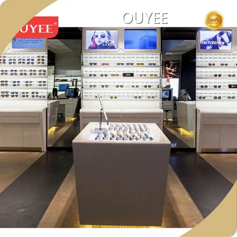 Optical Shop Eyewear Display Showcase - Retail Layout Fixtures 1