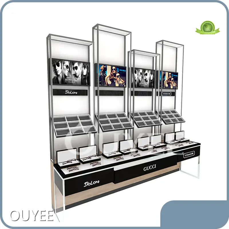 Eyeglass Kiosk Furniture - Optical Shop Counter & Display Cabinet 1
