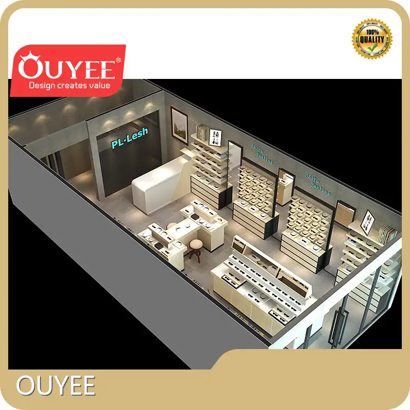 Custom Optical Shop Furniture & Showroom Interior Design 1