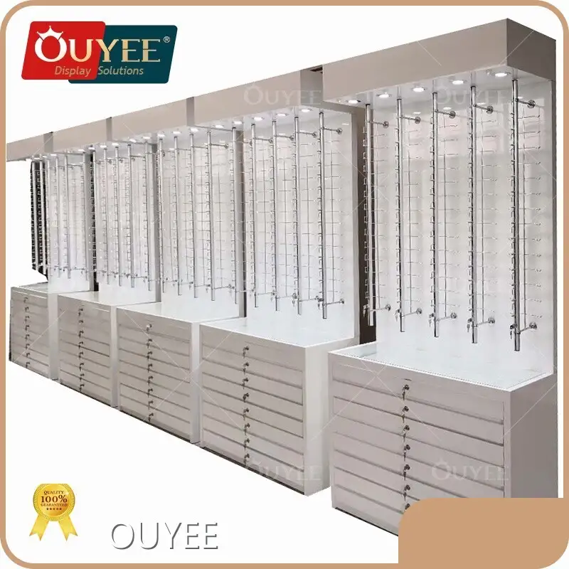 Wholesale Wall-Mounted Eyewear Display Cabinet for Optical Shop 1