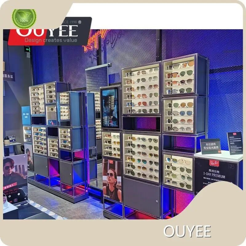 Optical Shop Interior Decoration & Eyeglasses Display Furniture 1