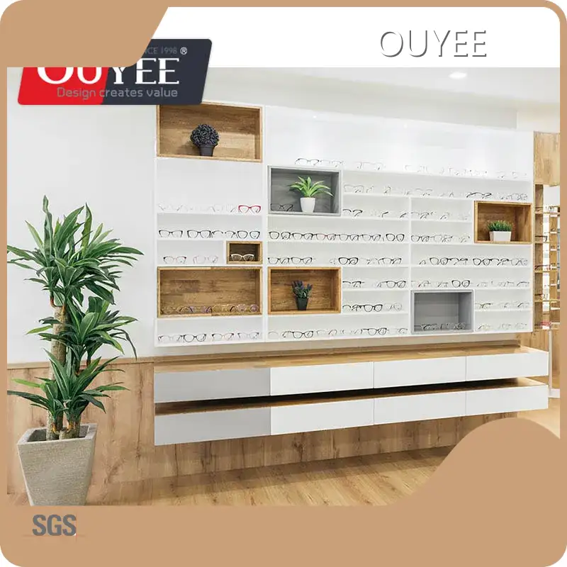 Optical Shop Glasses Display Wooden Showcase Furniture 1