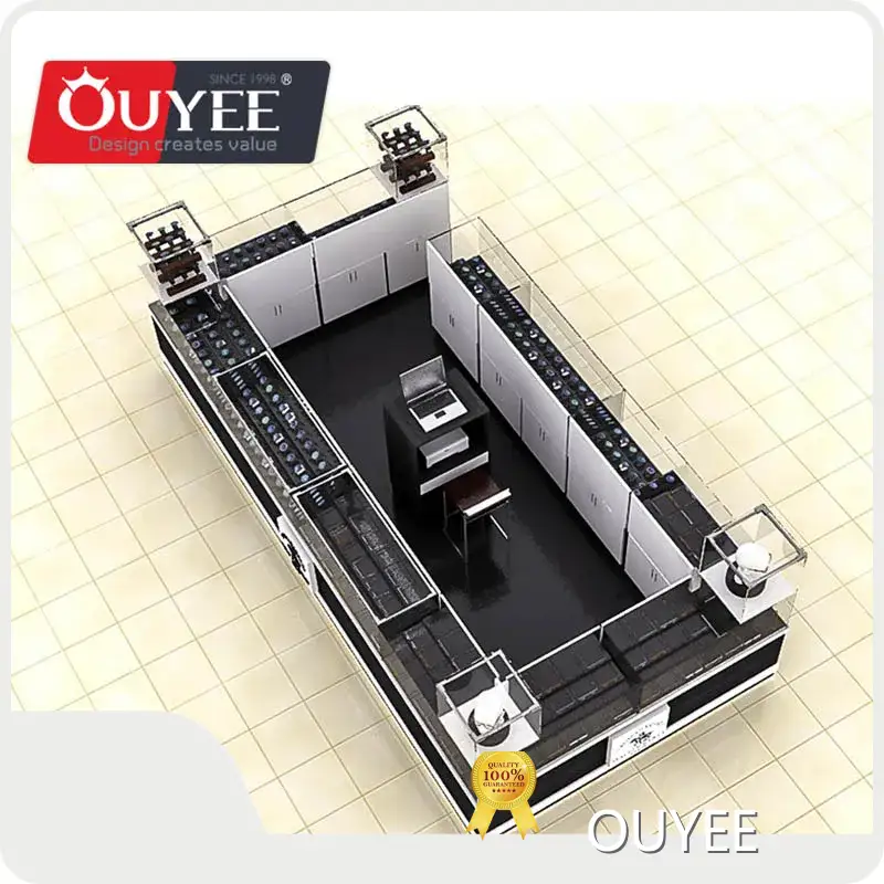 Customized Wooden Optical Shop Display Kiosk for Retail & Wholesale 1