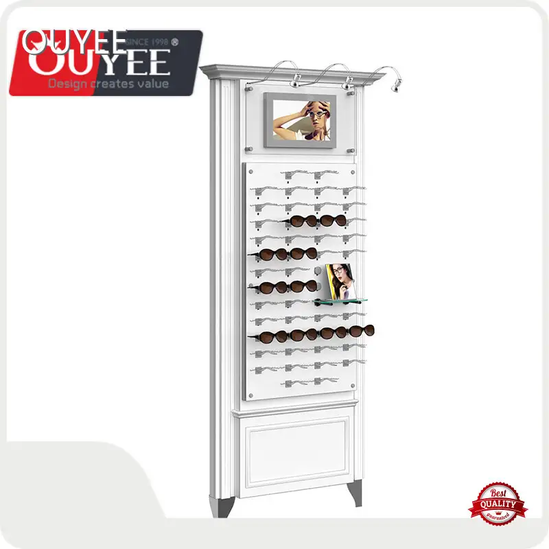 Sunglasses Display Eyewear Stand Eyeglass Kiosk Glass Counter Cabinet 1
