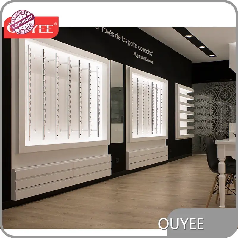 Custom Wooden Eyewear & Sunglasses Shop Display Furniture 1