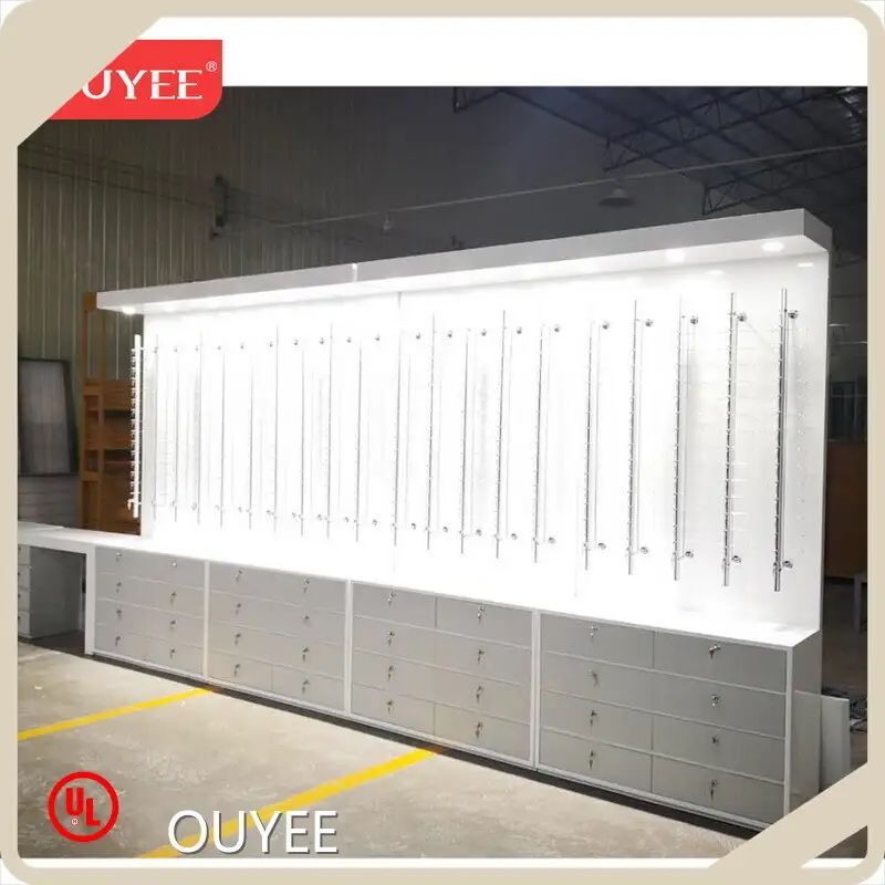 Sunglasses & Eyeglasses Wall Display Rack with Optical Display Rods 1