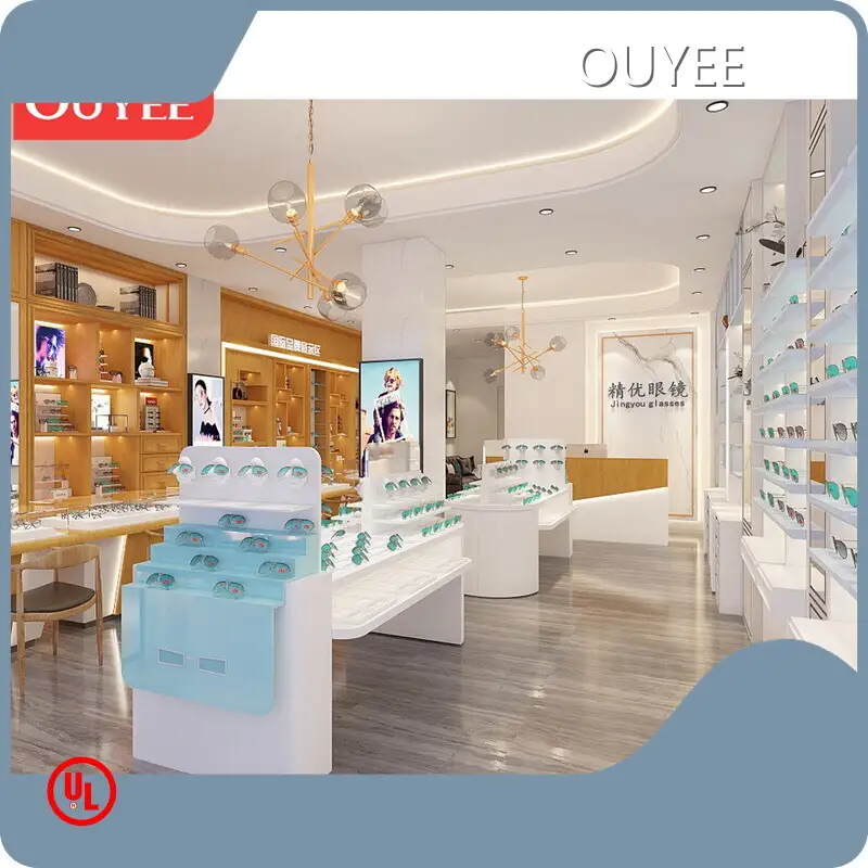 Retail Wooden Wall-Mount Eyewear/Eyeglass Optical Display Cabinet 1