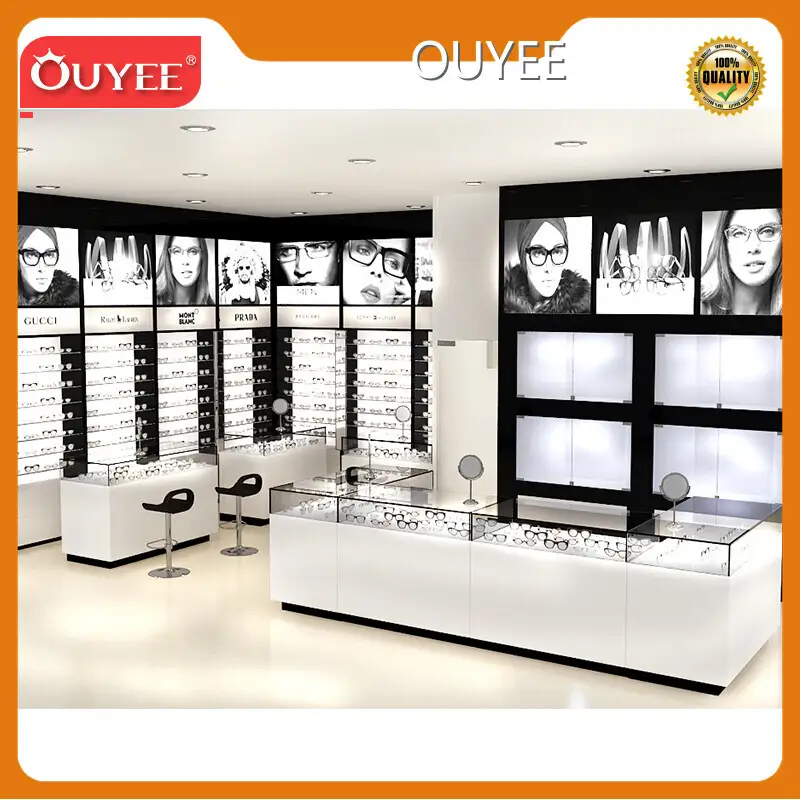 Retail Optical Glass Display Cabinets Wooden Shop Fixtures 1