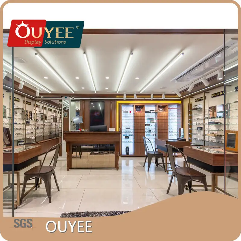 Vitrine Eyewear Glasses Display Showcase for Optical Shop Furniture 1