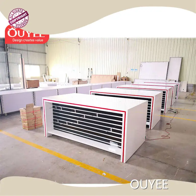 Custom Retail Brand Display Table for Mobile Phone & Computer Shops 1