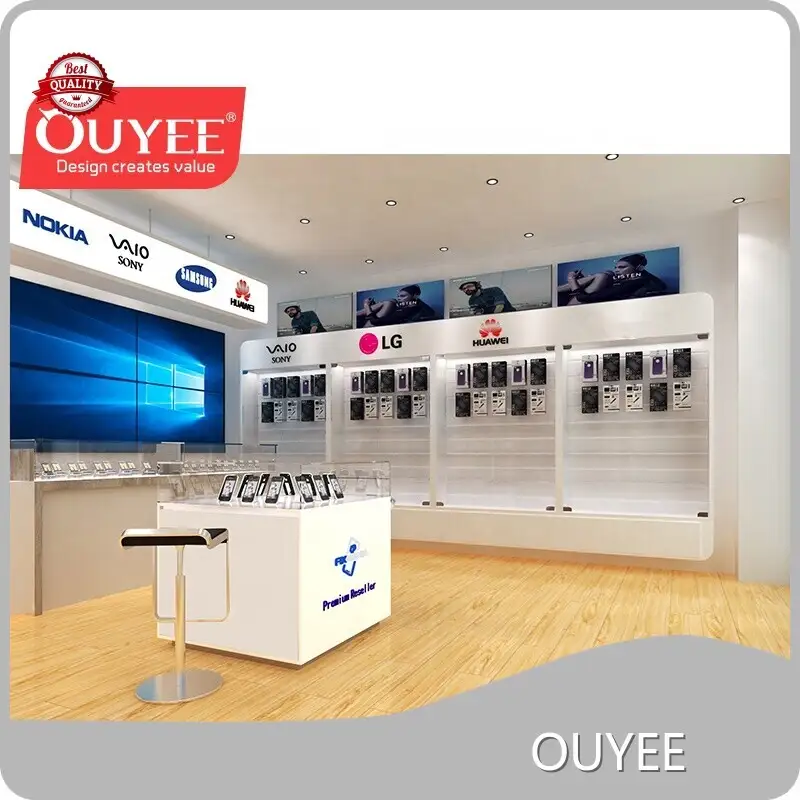 China Factory Direct Sale Custom Mobile Phone Shop Display Counter 1
