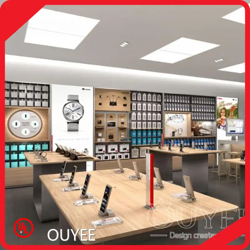 Shopping Mall Mobile Phone Shop Interior Design & Furniture (3D Max) 1
