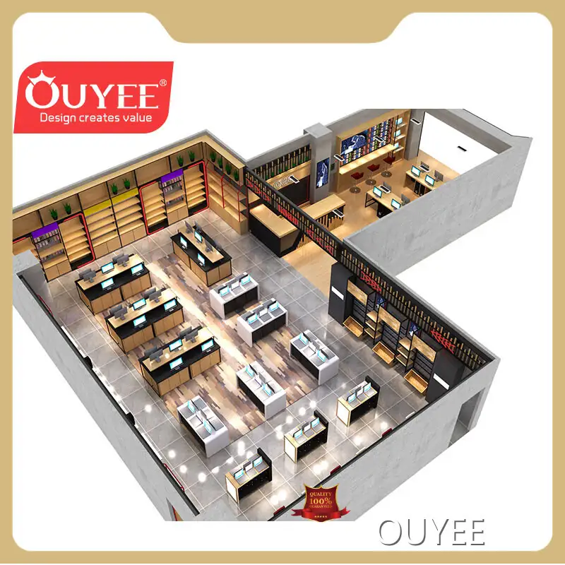 Laptop Accessories Display Shelf Rack for Computer Store & Showroom 1