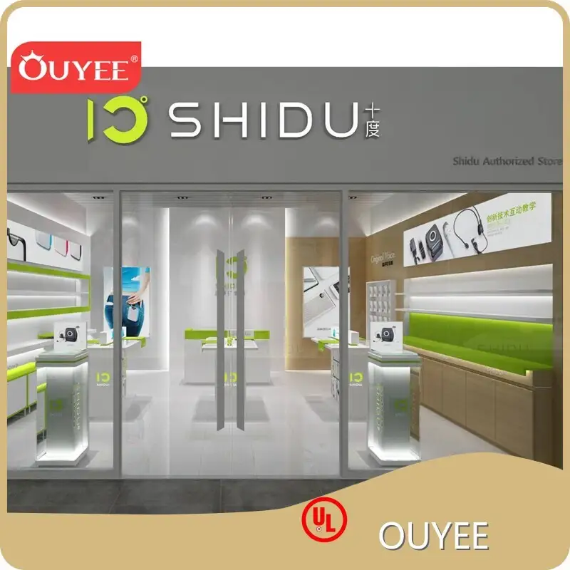 Customized Mobile Phone Shop Interior Design & Showcase 1