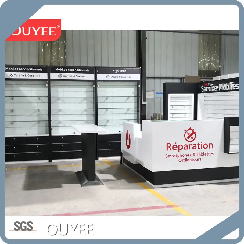 Customized Logo Printed Mobile Phone Repair Shop Display & Decoration 1