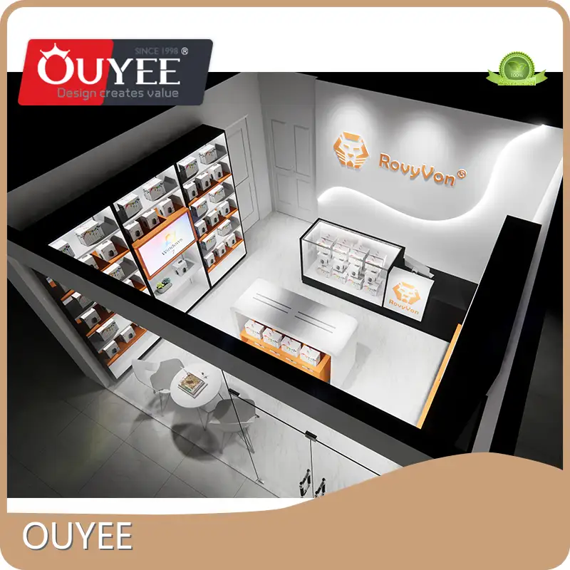 Cellphone Repair Shop Display Showcase with Mobile Phone Counter 1