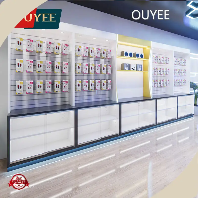 Mobile Phone Case Shelf - Cell Phone Accessory Display for Mobile Shop 1