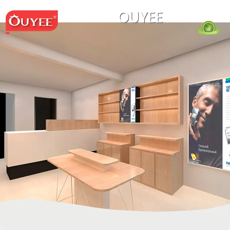 Customized Cell Phone Store Fixtures Displays & Mobile Shop Furniture 1