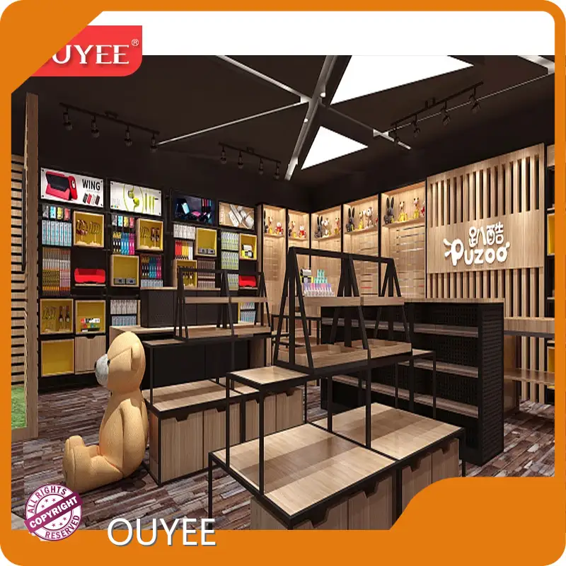 Custom Mobile Shop Interior & Cell Phone Store Display Counter 1