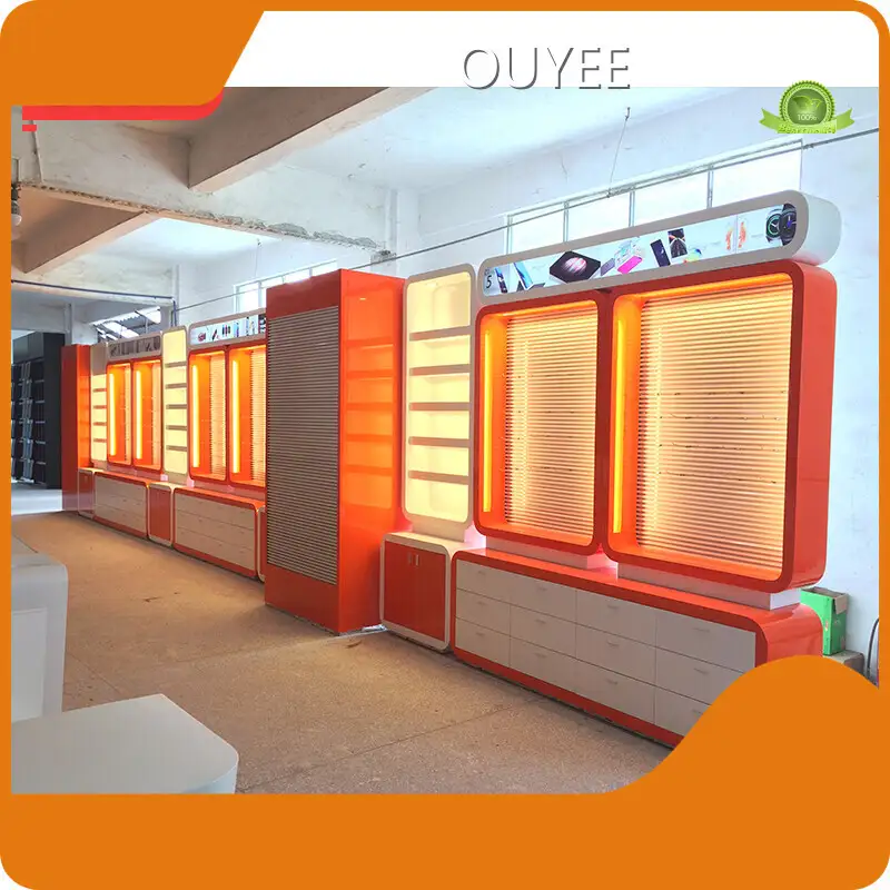 Custom Mobile Shop Counter & Store Furniture Cell Phone Store Fixtures 1