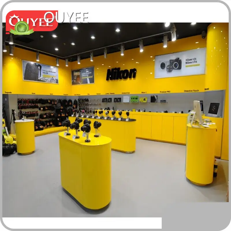 Custom Mobile Phone Shop Interior Design, Counters & Wall Displays 1