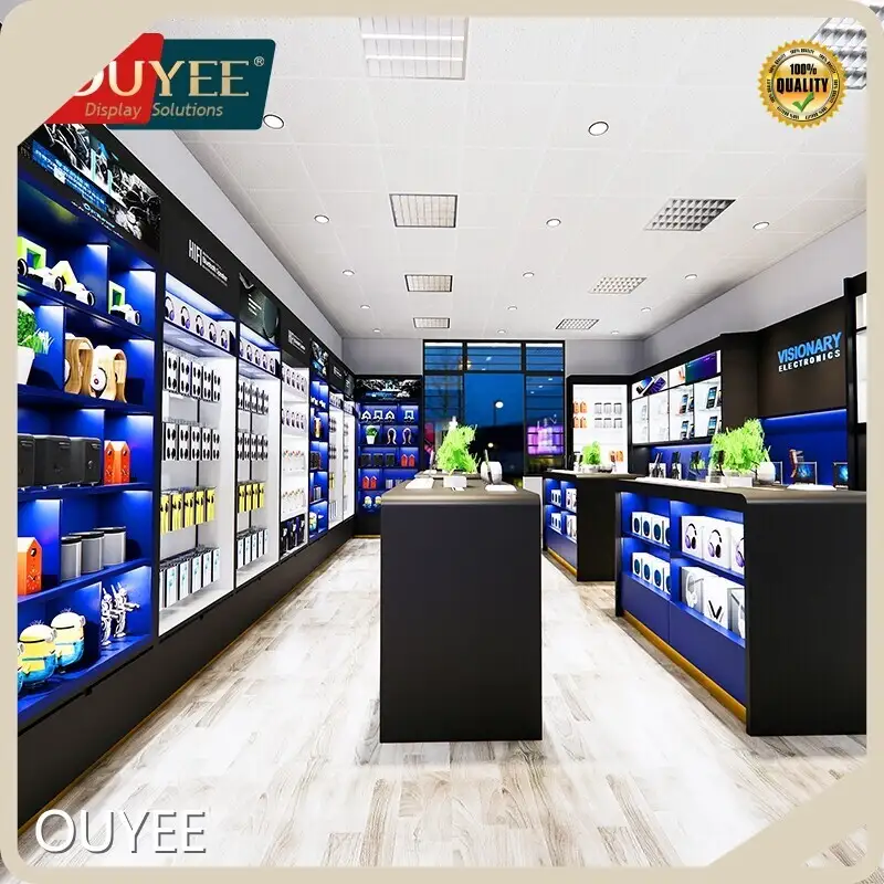 Glass Mobile Phone Showcase Display Stand for Phone Shop & Laptop Shop 1