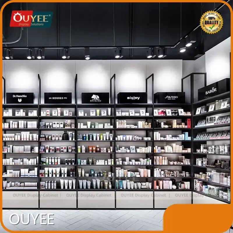 Pharmacy Dispensary Shelves, Showcase & Counter with LED Cabinet 1