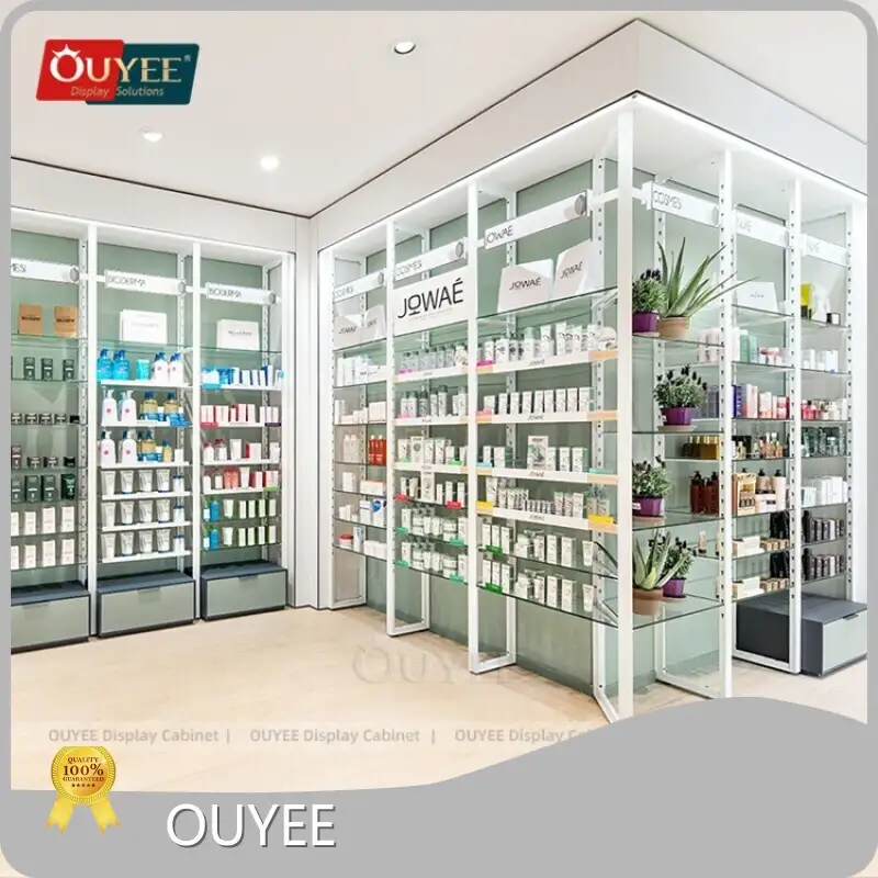 Pharmacy Display Furniture with Lighting: Counters, Shelves, Racks 1