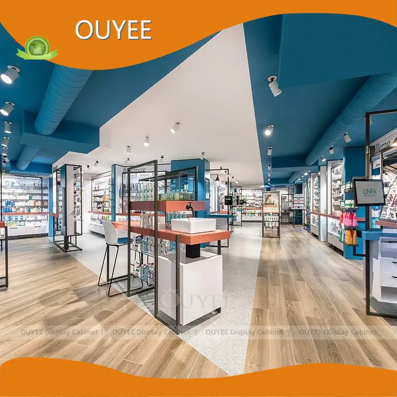 Pharmacy Display Shelves & Drugstore Cabinet Pharmacy Counter 1