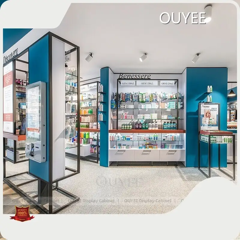 Tabocco Dispensary Display Counter Pharmacy Shelves & Medicine Rack 1