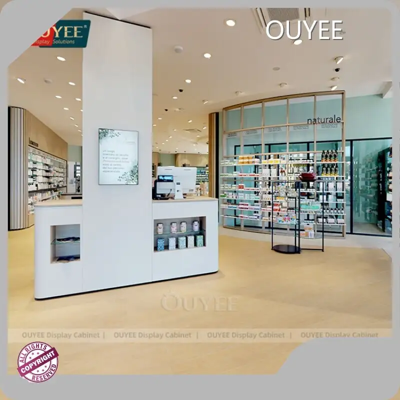 Pharmacy Medicine Display Rack - Drugstore Shelves & Shop Fitting 1