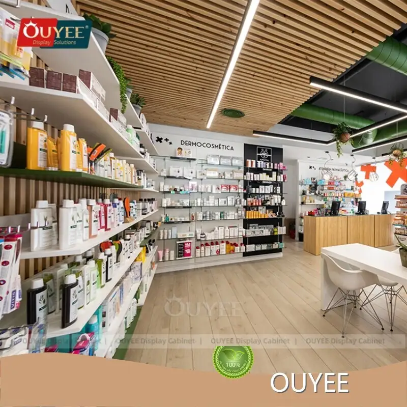 Custom Pharmacy Display Stand & Medicine Rack for Retail Shelves 1