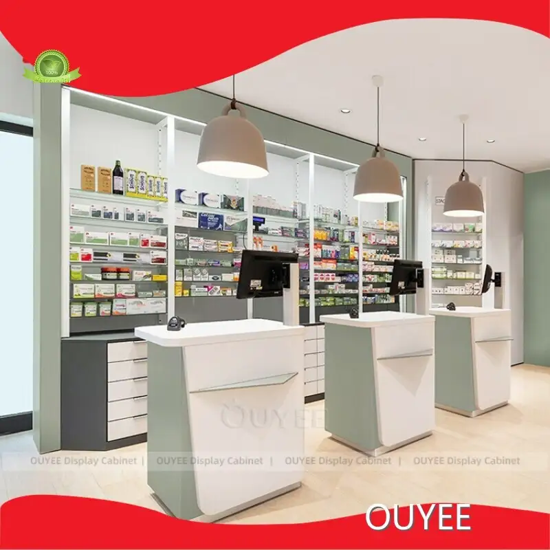 Retail Pharmacy Racks, Medicine Display Stand & Counter 1